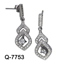 Nueva joyería de plata de la manera de los pendientes de la manera del diseño 925 (Q-7753. JPG